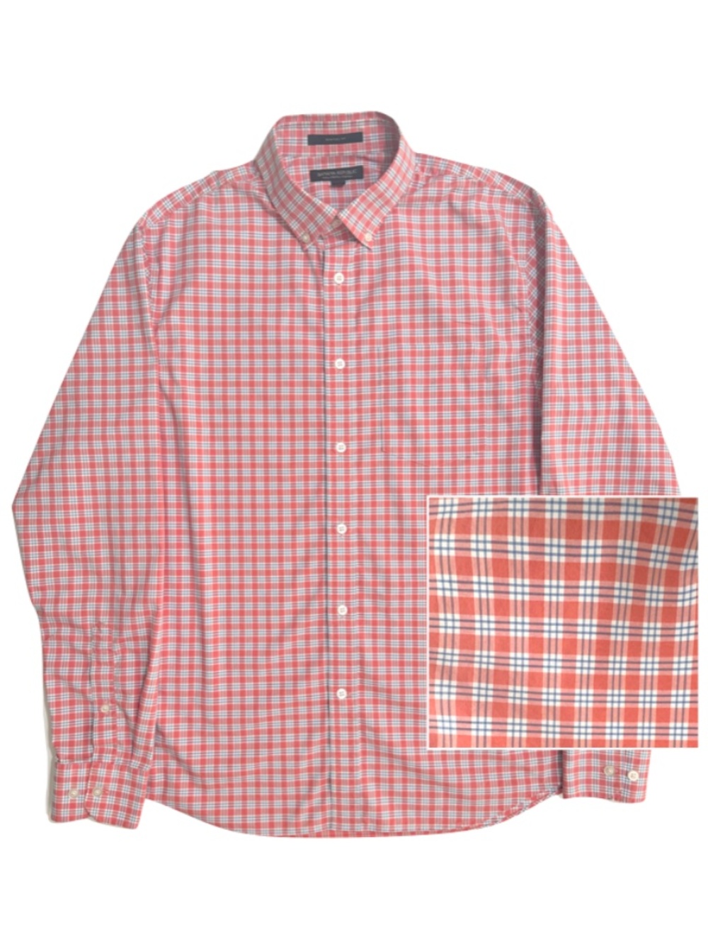 Banana Republic Men's Slim Flex Fit Button Down Shirt Size Medium
